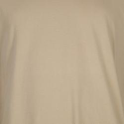 Pre Owned Burberry Men's Beige Novacheck Detail T-Shirt XL