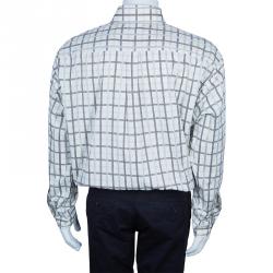 Burberry Men's Check Cotton Shirt XXL
