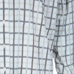 Burberry Men's Check Cotton Shirt XXL
