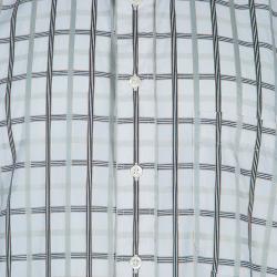 Burberry Men's Check Cotton Shirt XXL