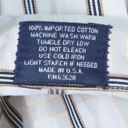 Burberry Men's Check Cotton Shirt XXL