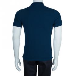 Pre Owned Burberry Men's Teal Polo Shirt S