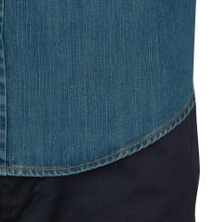 Burberry Indigo Denim Long Sleeve Buttondown Shirt M