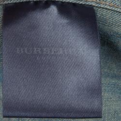 Burberry Indigo Denim Long Sleeve Buttondown Shirt M