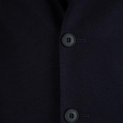 Burberry London Navy Blue Wool Millbank Blazer M