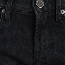Pre Owned Burberry Brit Black Denim Faded Effect Shoreditch Skinny Jeans S