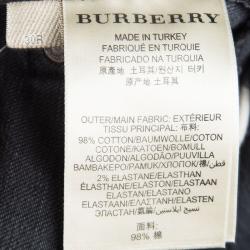 Pre Owned Burberry Brit Black Denim Faded Effect Shoreditch Skinny Jeans S