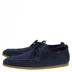 مملوكة مسبقًا حذاء لوفرز بربري توبياس سويدي أزرق كحلي مقاس 45