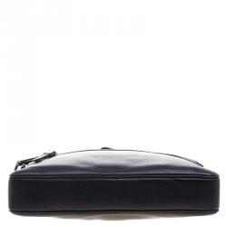 Burberry Black Leather Briefcase
