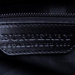Burberry Black Leather Briefcase