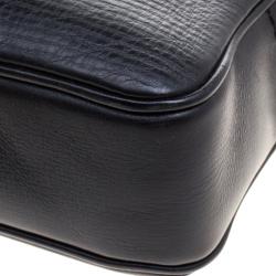 Burberry Black Leather Briefcase