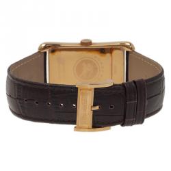 مملوكة مسبقًا Burberry Grey Gold-Plated Stainless Steel BU3000 Men's Wristwatch 26MM