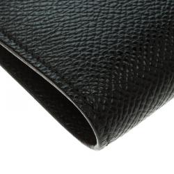 Bvlgari Black Leather Card Holder