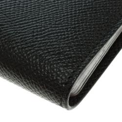 Bvlgari Black Leather Card Holder