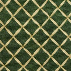 Bvlgari Green and Beige Printed Silk Tie