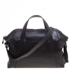 Bvlgari Dark Brown Leather Briefcase