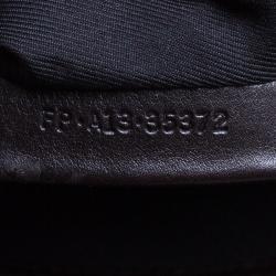 Bvlgari Dark Brown Leather Briefcase