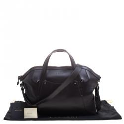 Bvlgari Dark Brown Leather Briefcase