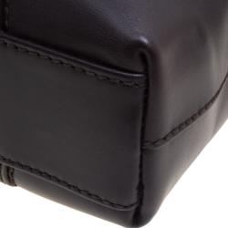 Bvlgari Dark Brown Leather Briefcase