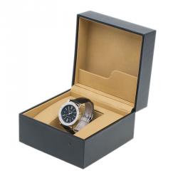 Pre Owned Bvlgari Black Stainless Steel Bvlgari Men's Wristwatch 38MM