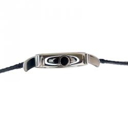 Pre Owned Bvlgari White Stainless Steel Solotempo Men's Wristwatch 29MM 