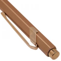 Caran D'ache Pink Steel 849 Brut Rose Ballpoint Pen