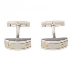 مملوكة مسبقًا Cartier Santos de Cartier Silver Men's Cufflinks