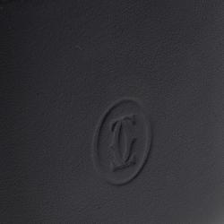 Cartier Black Leather Must De Cartier Multiple Wallet