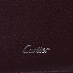 Cartier Black Leather Must De Cartier Multiple Wallet