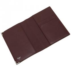 Pre Owned Cartier Black Calfskin Must de Cartier Pocket Diary 