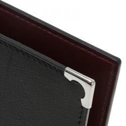 Pre Owned Cartier Black Calfskin Must de Cartier Pocket Diary 