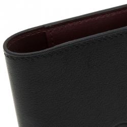 Pre Owned Cartier Black Calfskin Must de Cartier Pocket Diary 