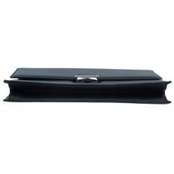 Cartier Black Leather Pasha Briefcase