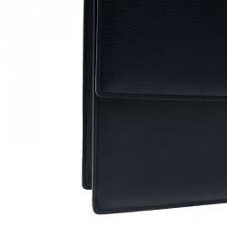 Cartier Black Leather Pasha Briefcase