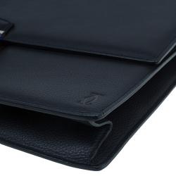 Cartier Black Leather Pasha Briefcase