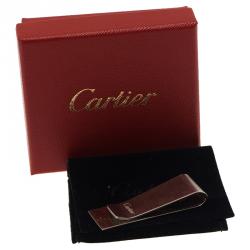 Pre Owned Cartier Silver Money Clip