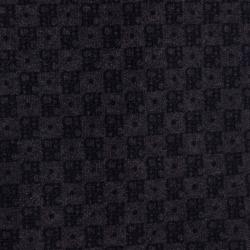 Pre Owned CH Carolina Herrera Grey Logo Printed Wool Tie