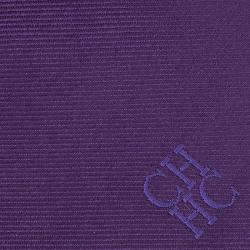 Pre Owned CH Carolina Herrera Purple Silk Tie