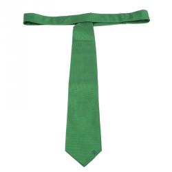 مملوكة مسبقًا CH Carolina Herrera Green Silk Tie