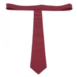 Pre Owned CH Carolina Herrera Red Silk Tie