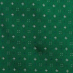 Pre Owned CH Carolina Herrera Green Polka Dot Silk Tie