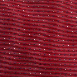Pre Owned CH Carolina Herrera Red Dotted Silk Tie