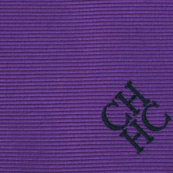 Pre Owned CH Carolina Herrera Purple Silk Tie