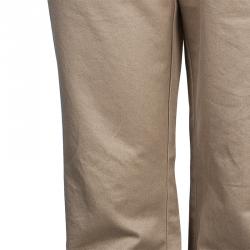 Pre Owned CH Carolina Herrera Men's Beige Trousers M