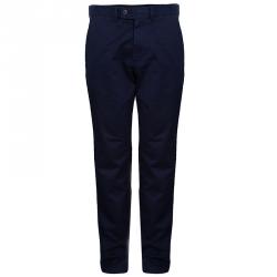 Pre Owned CH Carolina Herrera Men's Navy Blue Trousers M