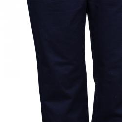 Pre Owned CH Carolina Herrera Men's Navy Blue Trousers M
