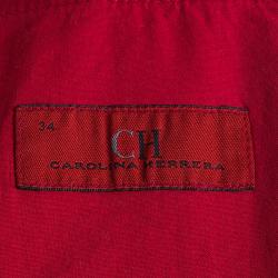 Pre Owned CH Carolina Herrera Men's Navy Blue Trousers M