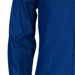 Pre Owned CH Carolina Herrera Men's Blue Denim Shirt S