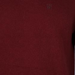 Pre Owned CH Carolina Herrera Men's Red Cashmere Pullover l