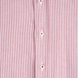 Pre Owned CH Carolina Herrera Red And White Striped Cotton Shirt S